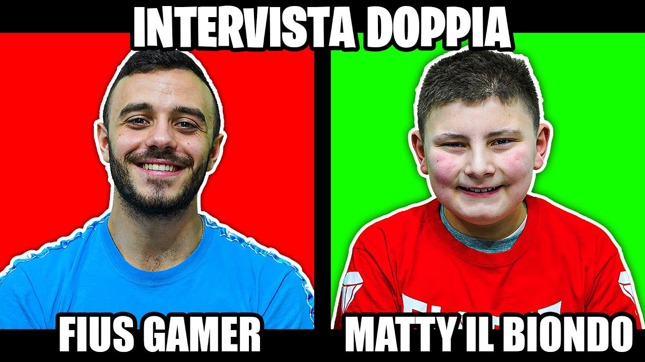 🦔INTERVISTA DOPPIA CON MATTY IL BIONDO!