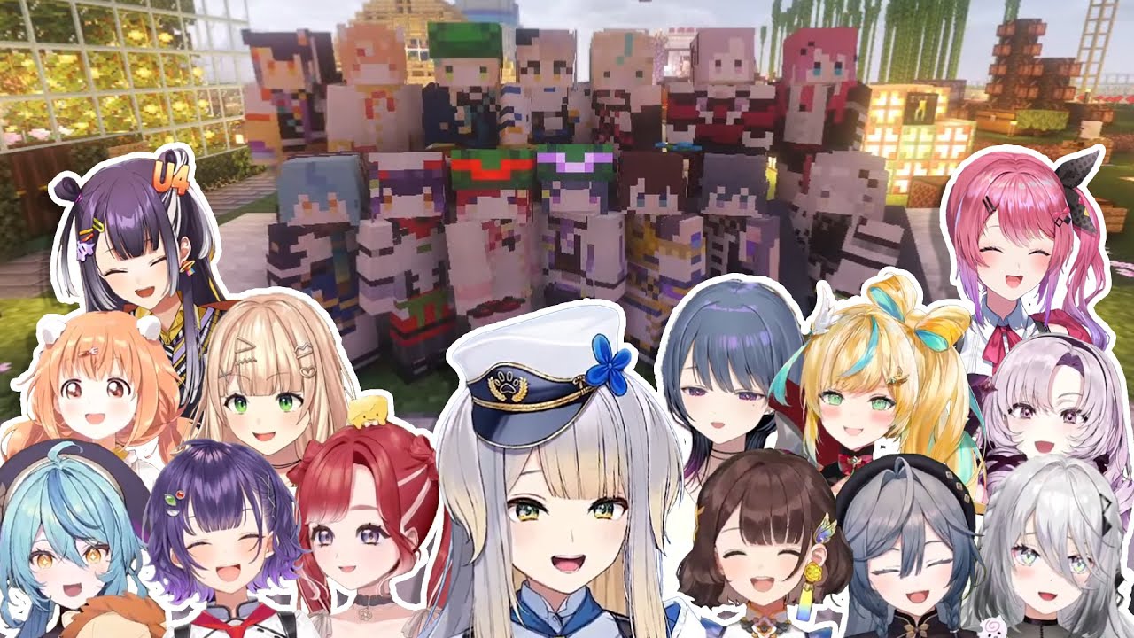 【Nijisanji Junior Girls Minecraft】Горько-сладкий финал (ENG SUBS)