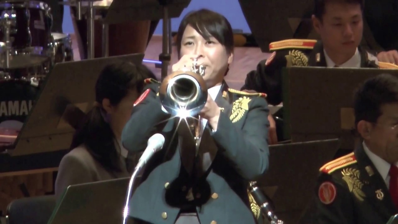 吹奏楽 ミシェル･ルグランの世界 陸上自衛隊第1音楽隊第32回ふれあいコンサート Michel Legrand Medley Arrange by Toshio Majima