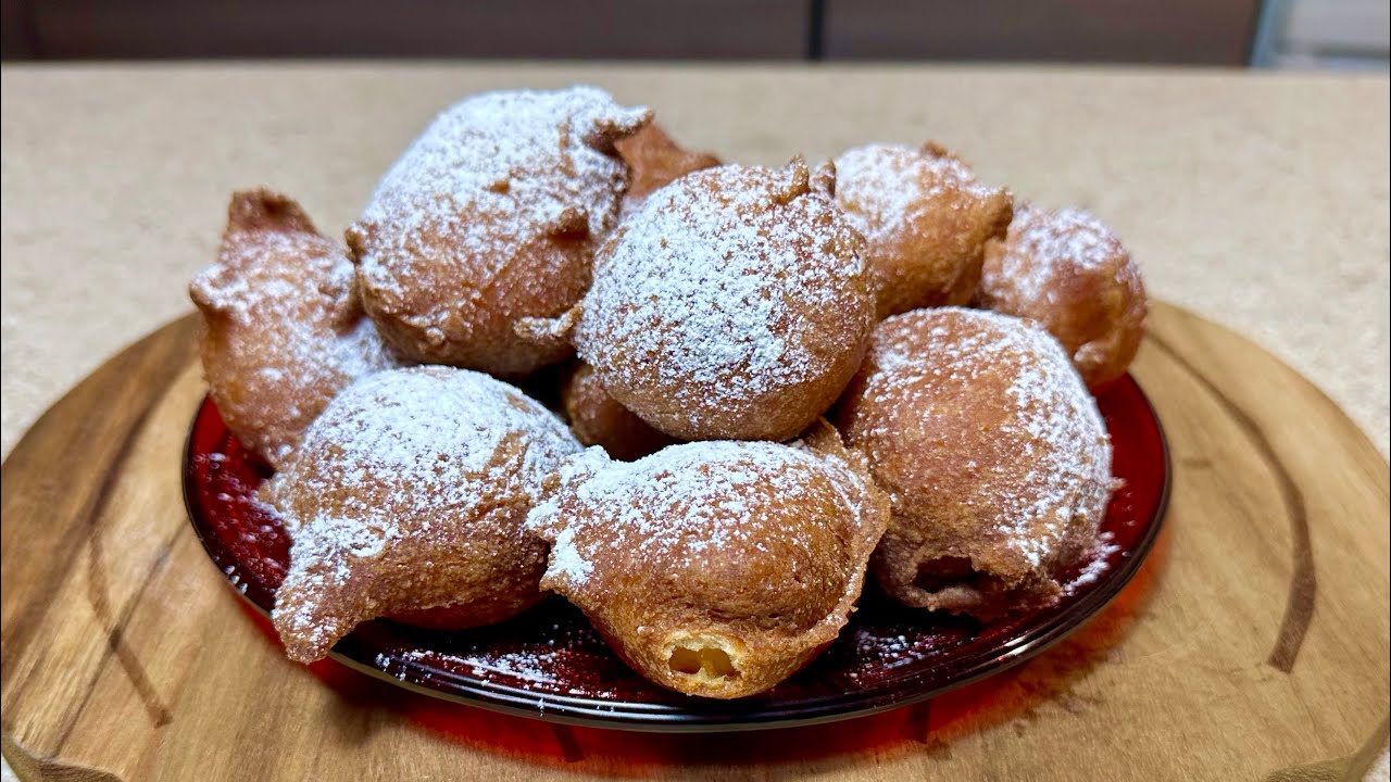 Pączki jogurtowe w 15 min. Delikatne i puszyste.