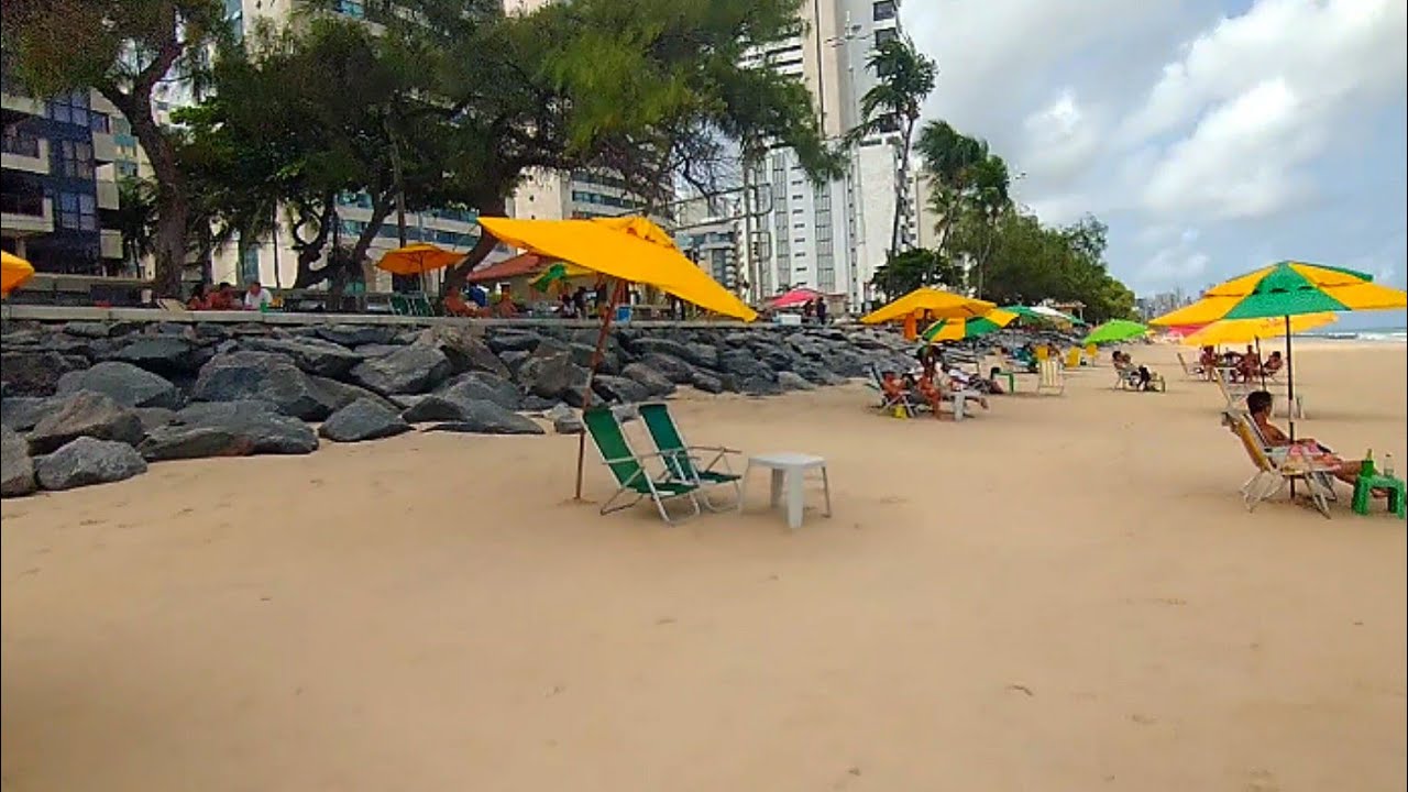 FOI HOJE NA PRAIA DE BOA VIAGEM RECIFE PE 23 FEVEREIRO 2026