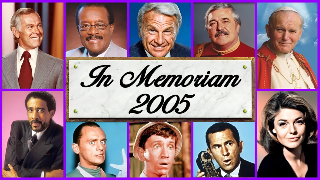 In Memoriam 2005: Famous Faces We Lost in 2005 | Legacy Memoriam