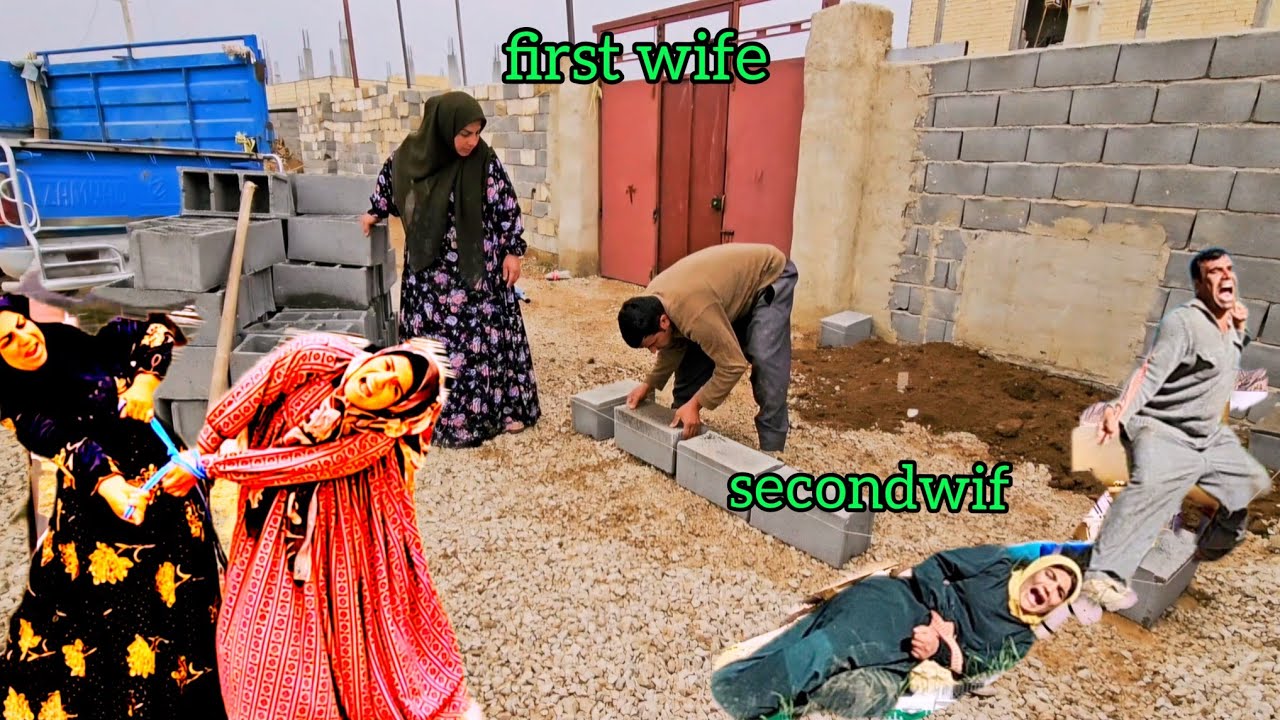 Wow! Finally A Day Without Zahra: First Wife Gardening in Heshmat Family Farm