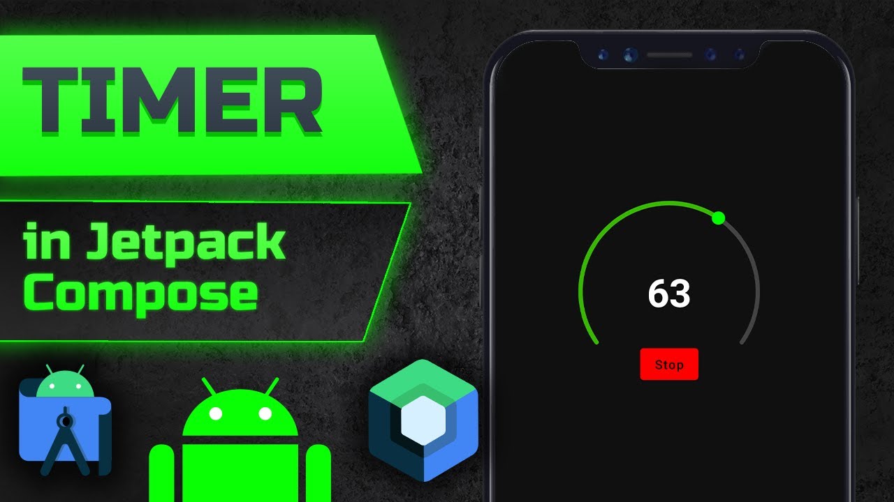 Как создать таймер в Jetpack Compose — руководство по Android Studio