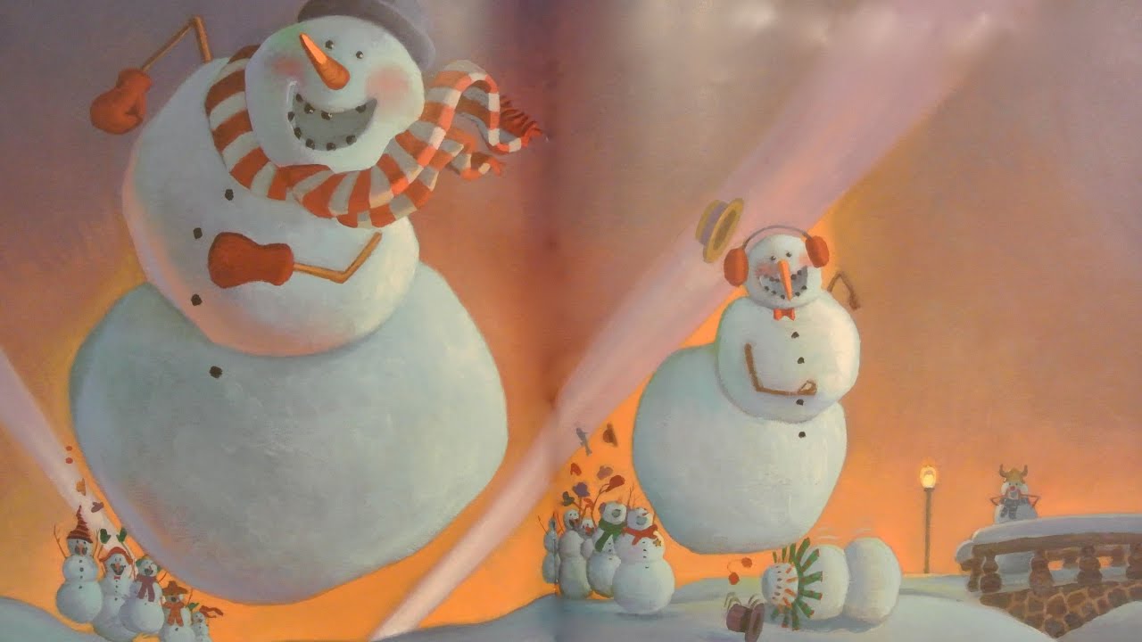 SNOWMEN AT NIGHT - Read Aloud w/ Music & EFX
