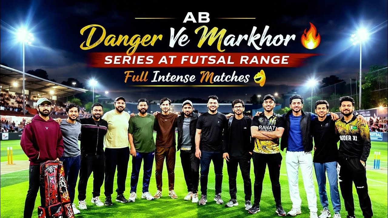 Danger 11 Vs Markhor 11 🔥. Jahanzaib in peak form ❤️. Can Markhor wins the series? Bowlers in fire