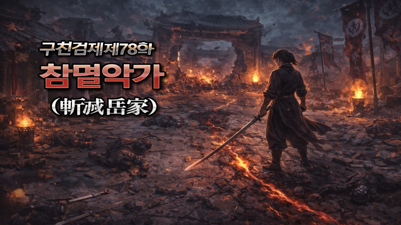 구천검제 제78화 – 참멸악가 (斬滅岳家) | 무협소설 | 정통무협소설 | 정통무협
