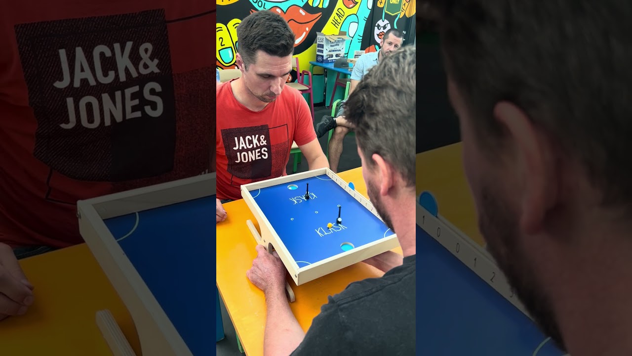 An EPIC Magnetic Battle In Finland 🧲 ⚔️ #KLASK #Finland #gameplay