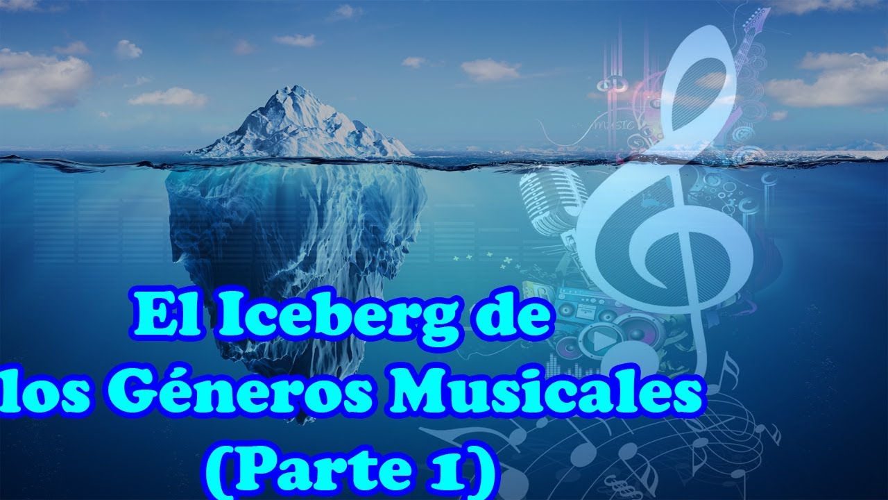 El Iceberg de los Géneros Musicales (Parte 1)