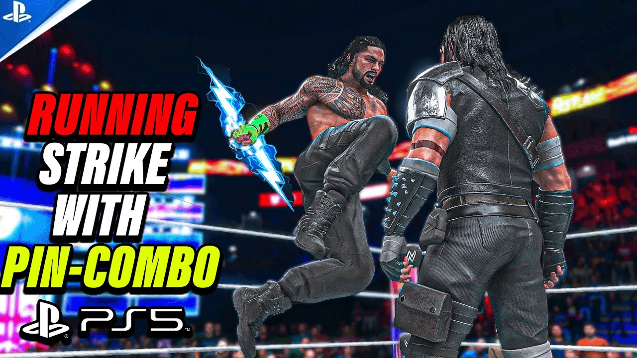 Amazing Running Strike Pinning Combo WWE 2K20! PS5