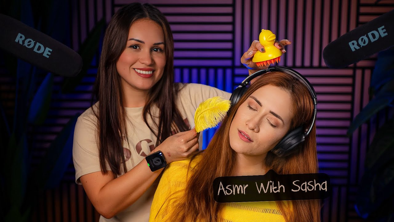 ASMR Masaje Real de Cabeza, Cuello y Espalda a ⁨@asmrwithsasha1⁩ | Relajación Extrema para Dormir
