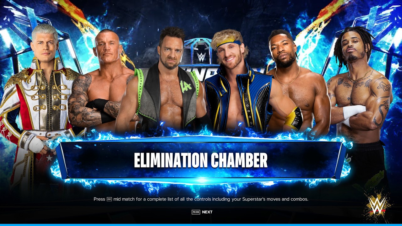 6 Superstars. No Escape. One Survivor! – Men’s Elimination Chamber 2026 | WWE 2K24