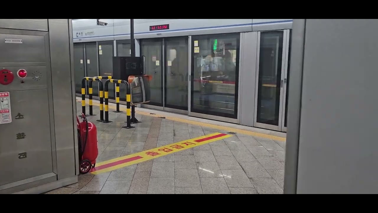 인천1호선 2차분 작전역 발차 