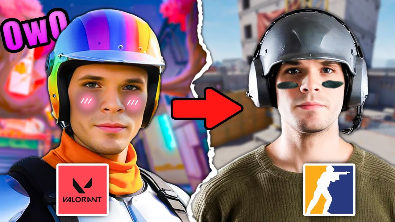 GRACZ VALORANTA PIERWSZY RAZ na FACEIT