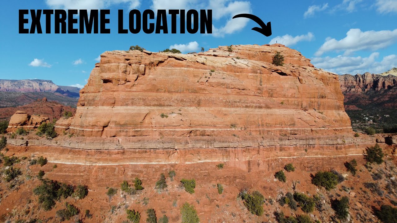 Free Climbing to a Mysterious Google Earth Find