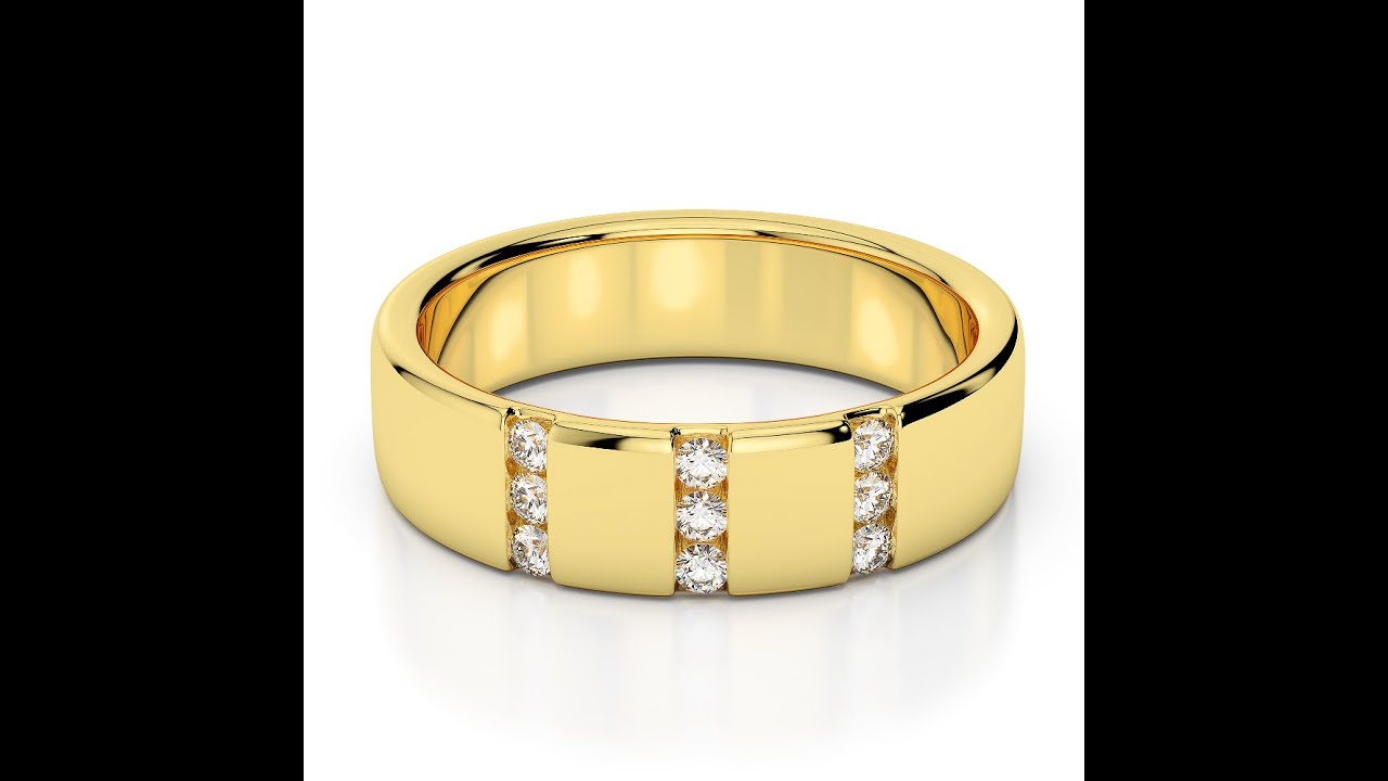 AGnSons YGold Mens Band 1276