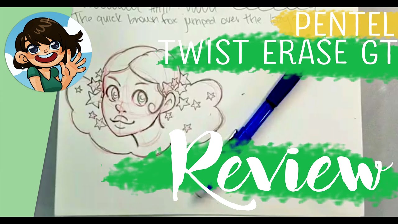 Pentel Twist Erase GT- Artist Reviews Pencils