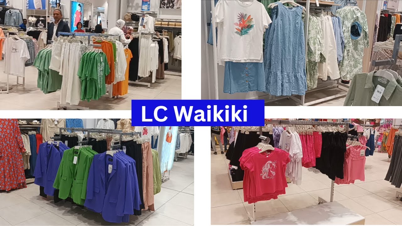تخفيضات رائعة في الملابس عند _lc waikiki _السي وايكيكي 2023، جديد ملابس الصيف