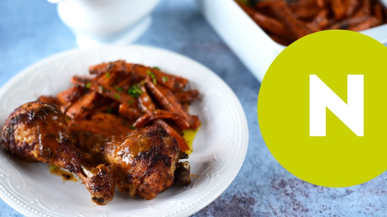 Tepsiben sült csirkecomb recept | Nosalty