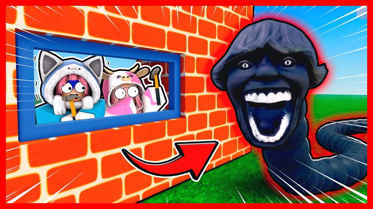 ATUN & MOMON BANGUN RUMAH AMAN UNTUK MELAWAN CACING 67 !! Roblox