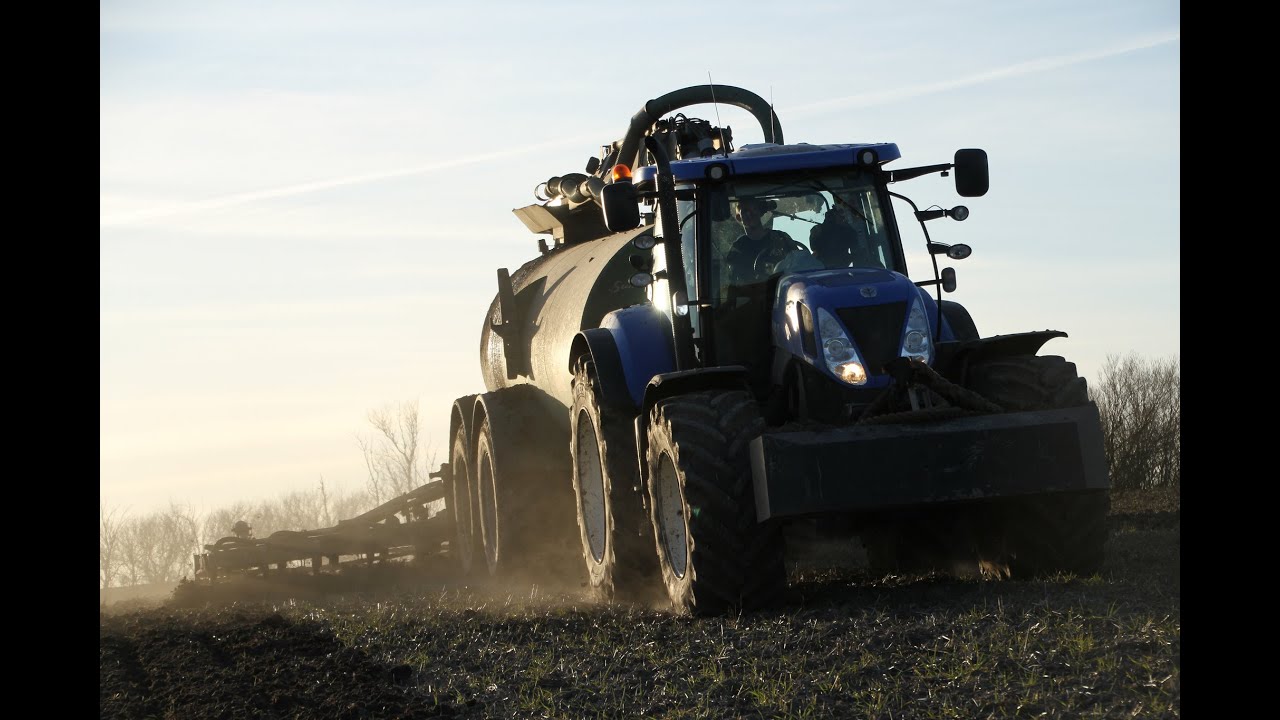 New Holland T7.270 AC & Samson PG 20 + CM 7,5