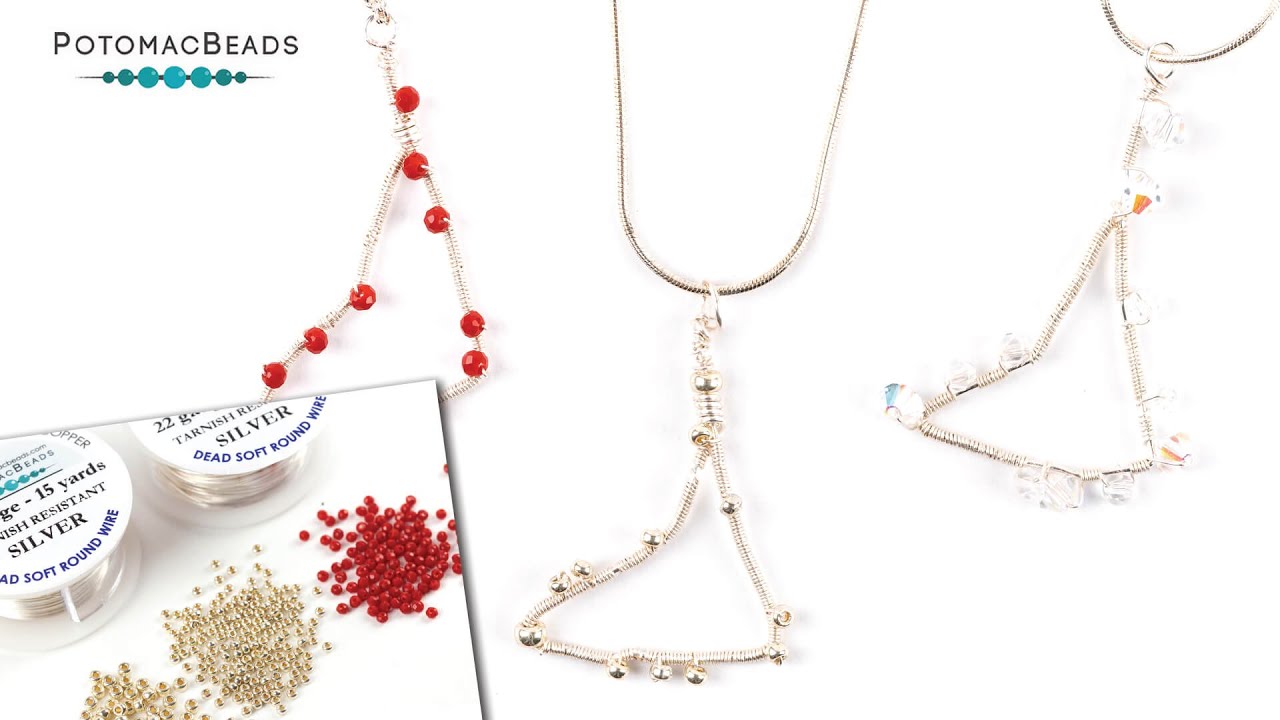 Capricorn Zodiac Constellation Pendant - DIY Jewelry Making Tutorial by PotomacBeads