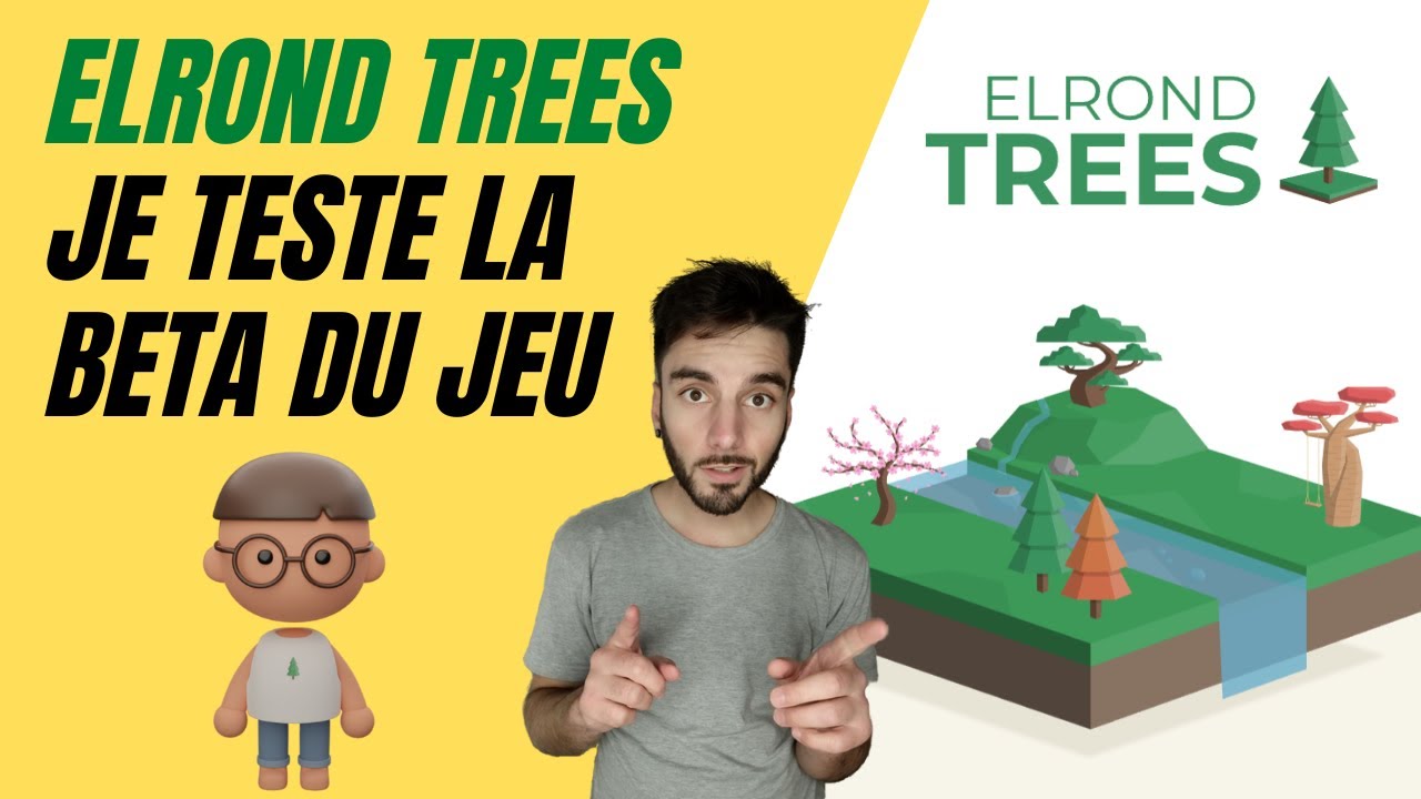 🌳 Elrond Trees, je joue &agrave; un jeu crypto &eacute;colo sur MultiversX !!! 🚀