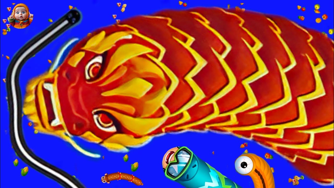 🐍WORMS ZONE.IO BEST GAMING |😀 |#149 Big worm Worms Zone.io #WORMSZONE&Iota;&Omicron; BIGSNAKEGAME| #HAMAJA GAMER