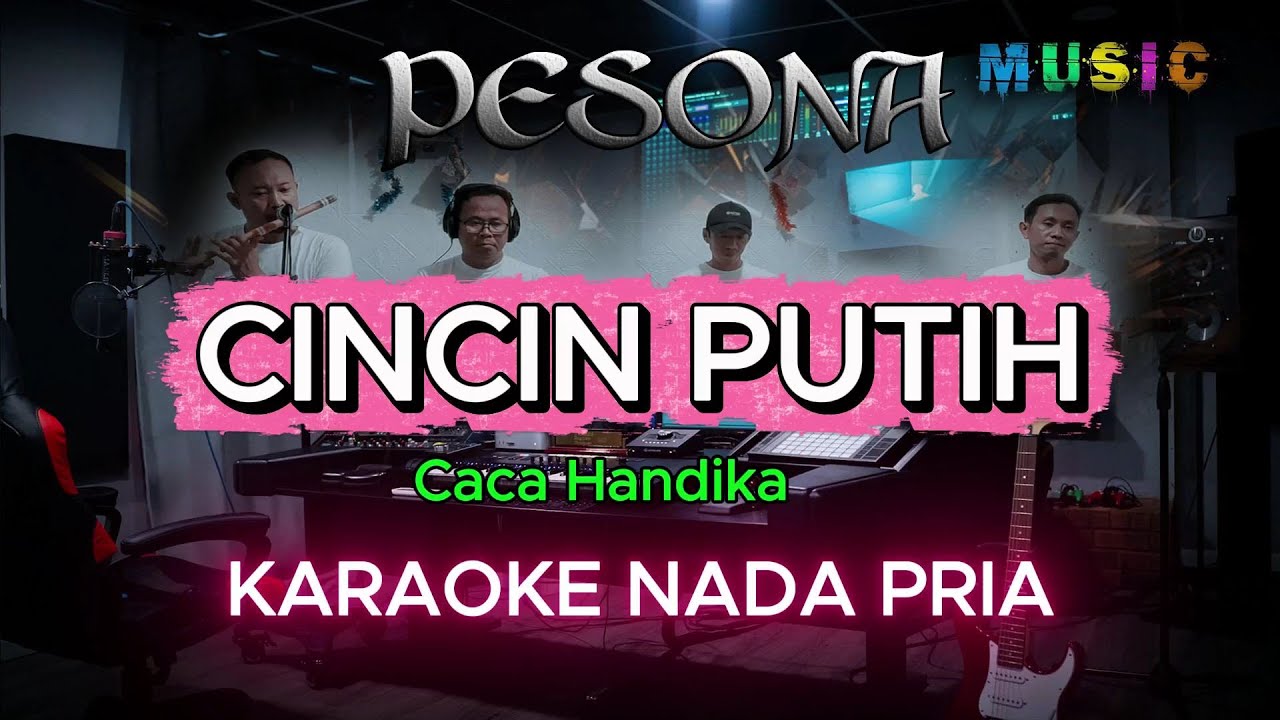 CINCIN PUTIH NADA COWOK/PRIA #karaoke #karaokedangdut #nadacowok#pria