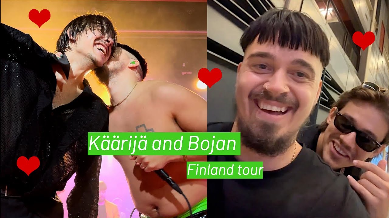 Käärijä and Bojan on tour in Finland | 