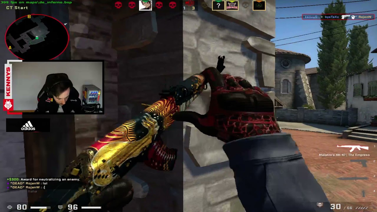 KENNYS plays Faceit Fpl INFERNO - Twitch CSGO