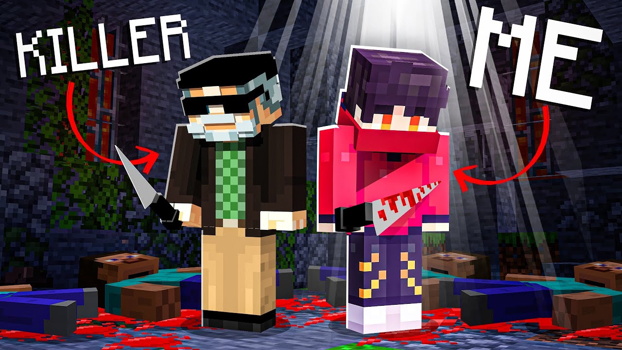 I Secretly Teamed with The Killer in Minecraft..