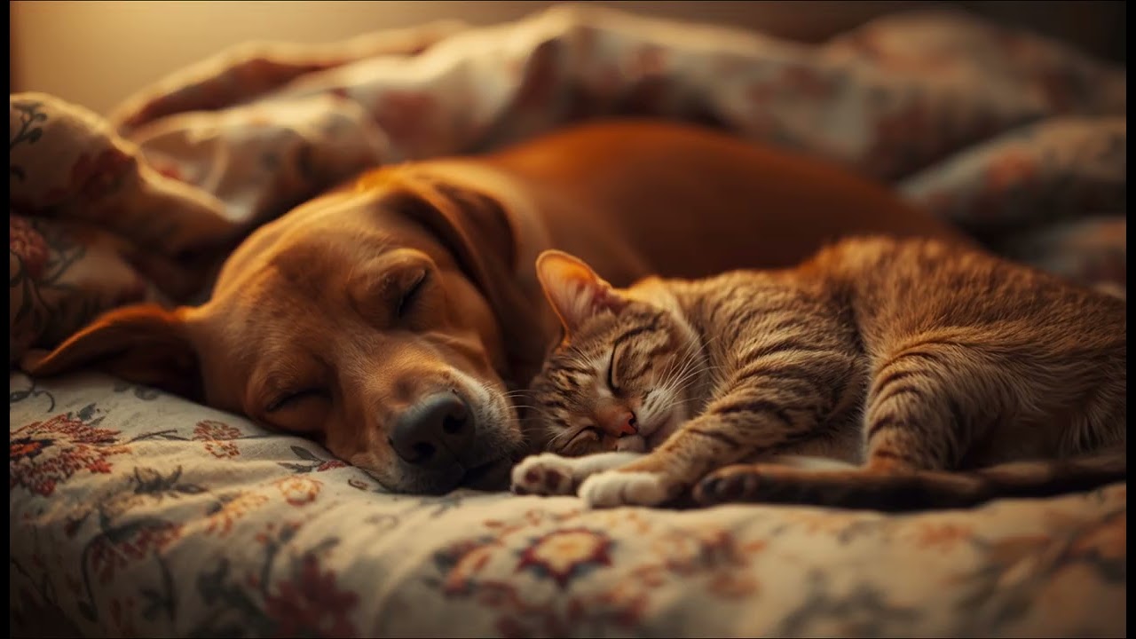 Calm Paws Series #2 Separation Anxiety Relief Music for Dogs / Calm & Safe Feeling ( 1 Hour )