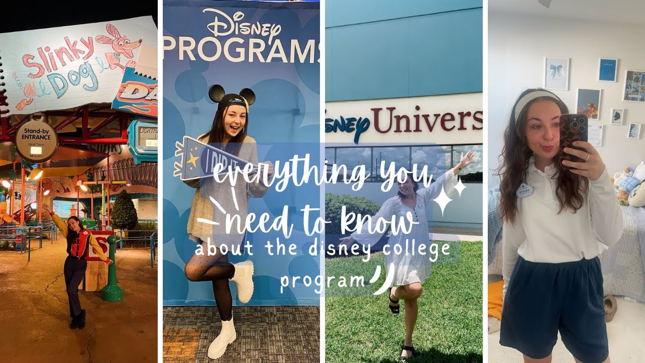 everything you need to know about the disney college program!!🏰✨🐭💞