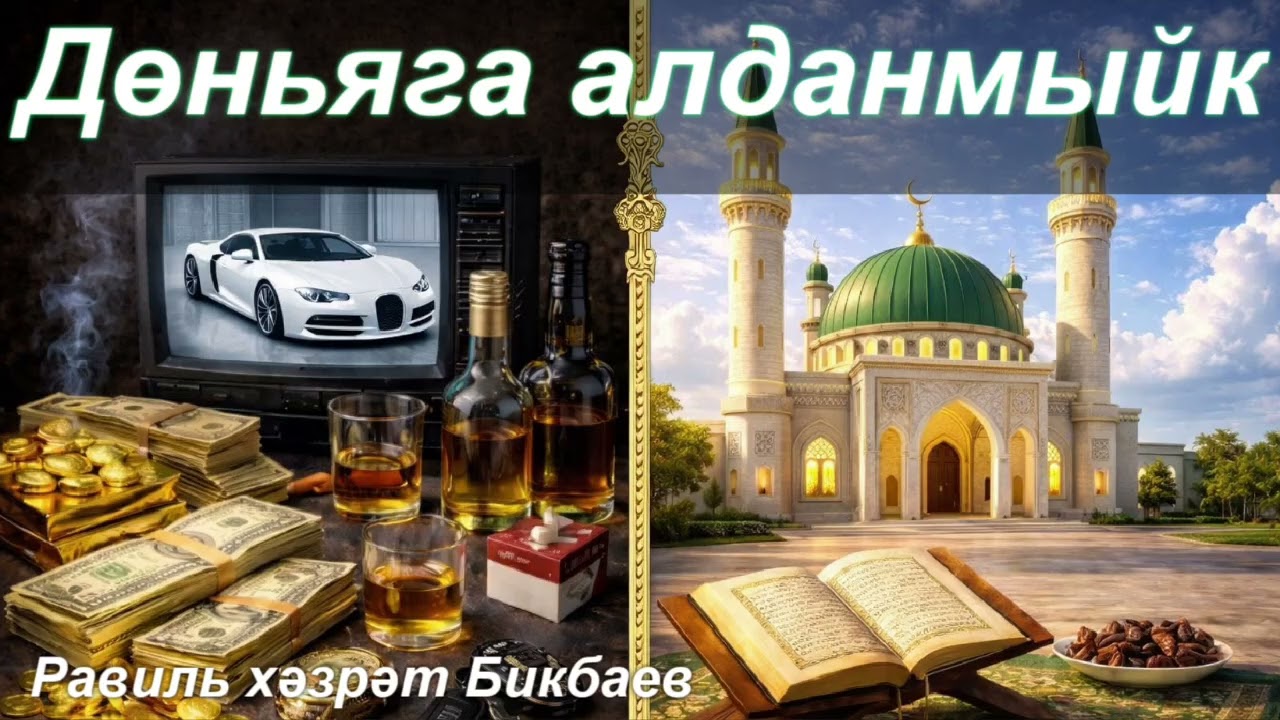 Дөньяга алданмыйк | Равиль хәзрәт Бикбаев 
