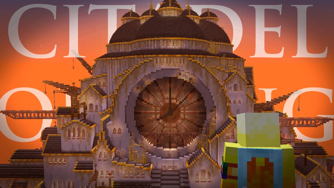 I built the Citadel of Song in Minecraft!