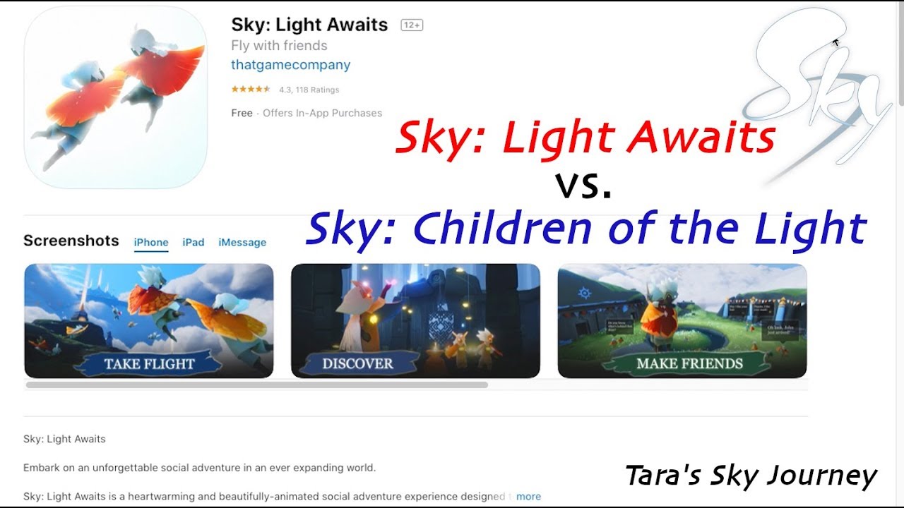 Sky Light Awaits vs. Sky Children of the Light: What's the Difference?