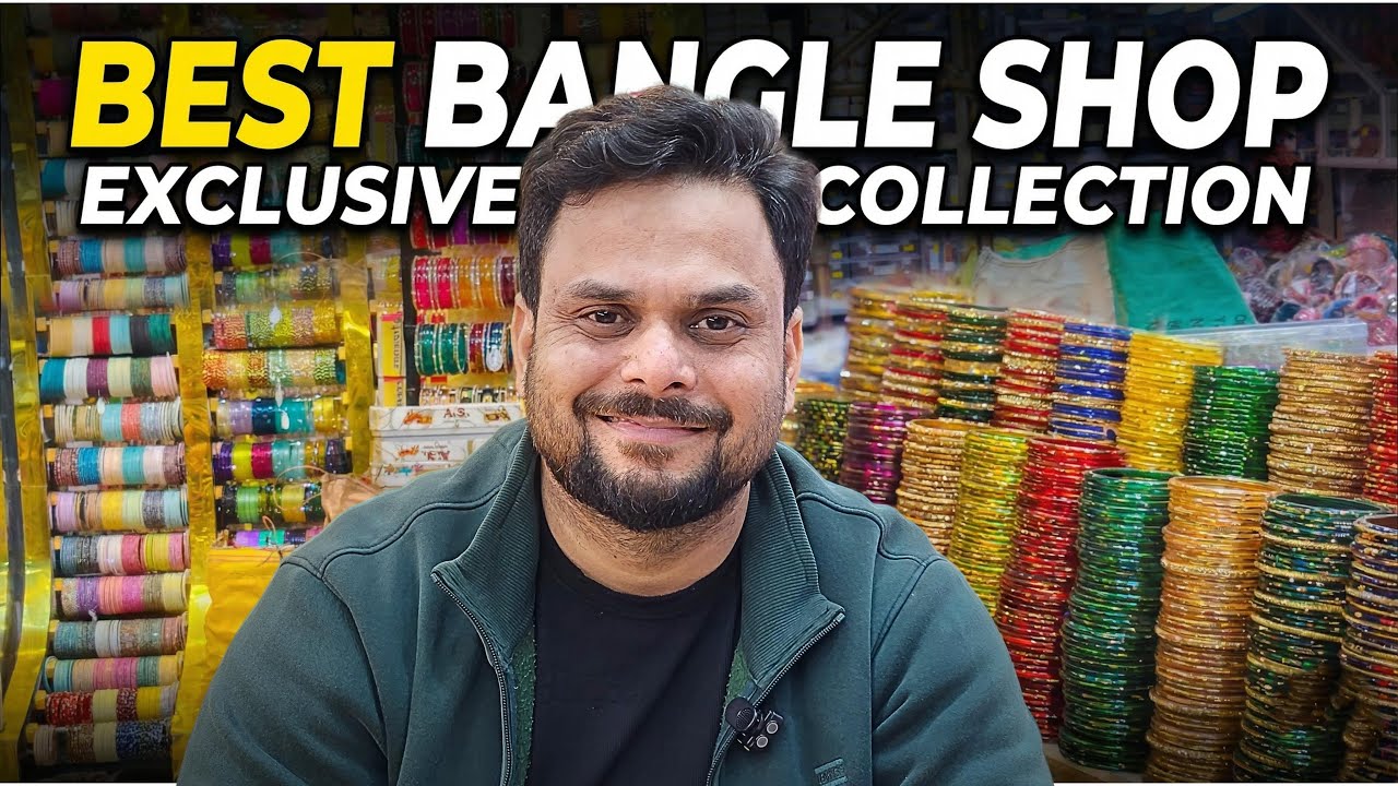 Bangle Wholeseller | Chudi Wholeseller | Chandni Chowk Bangle Shop | Ballimaran Bangle Shop #bangles