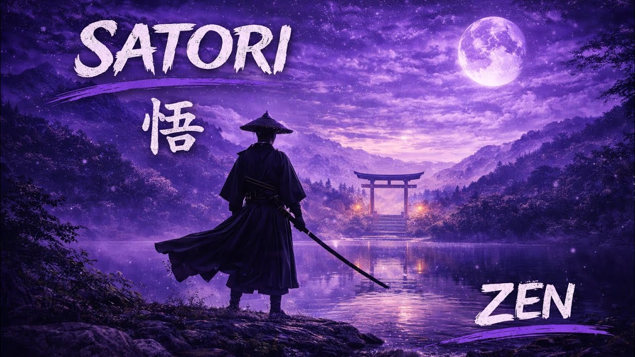 SATORI 悟り – Japanese Zen Flute Meditation | Deep Calm Ambient for Sleep & Study