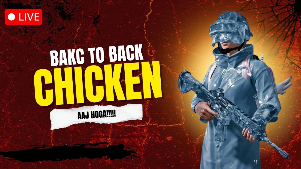 BACK TO BACK CHICKEN😱🔥 SST BLACK PUBG MOBILE