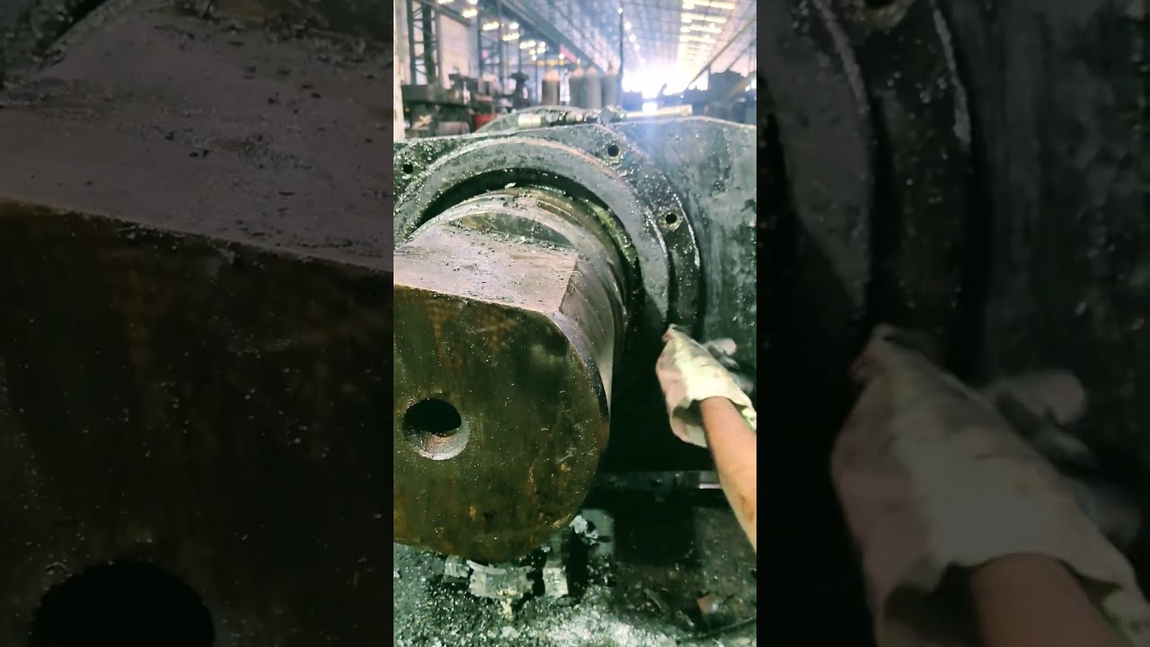#bearing broken #Raughing stand roll #hardwork 