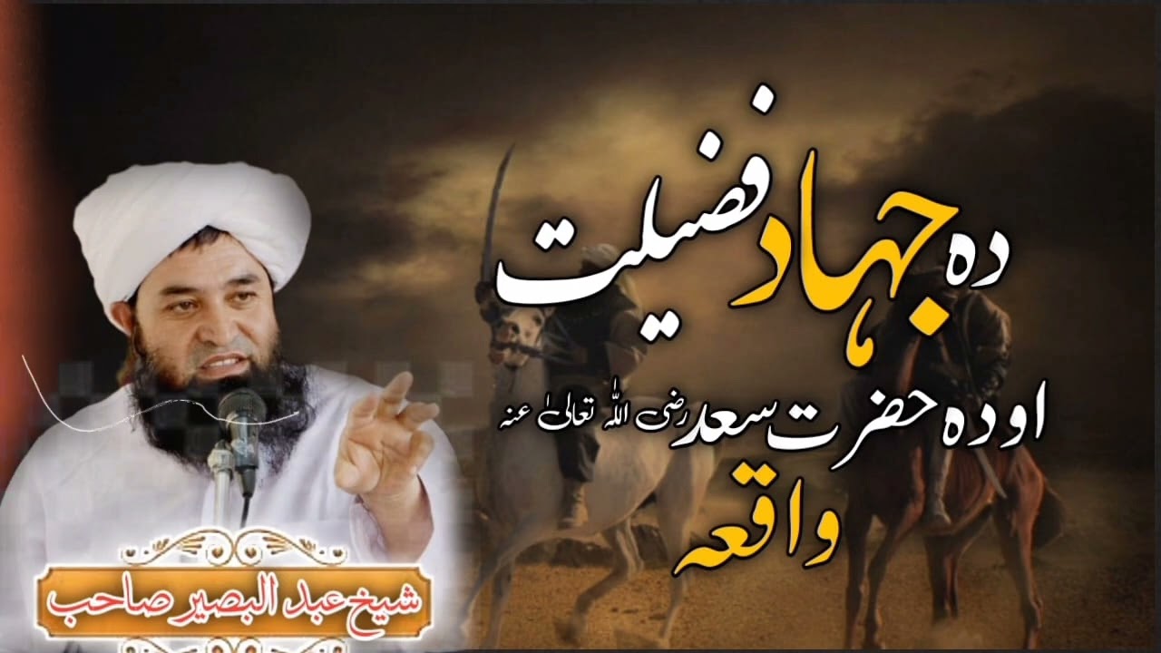 شیخ علامہ عبدالبصیر صاحب | دہ یو مجاھد قصہ | پشتو بیان | pashto bayan