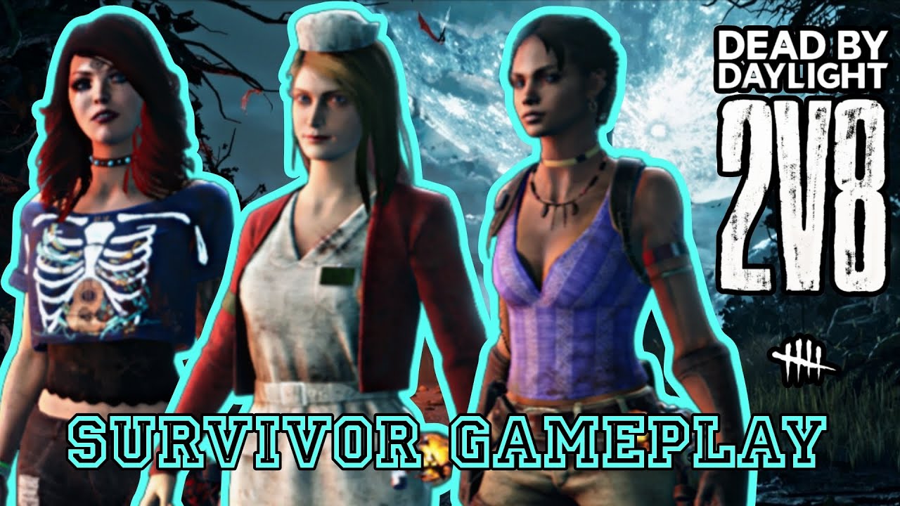 Dead By Daylight 2V8 Survivor Gameplay DBD