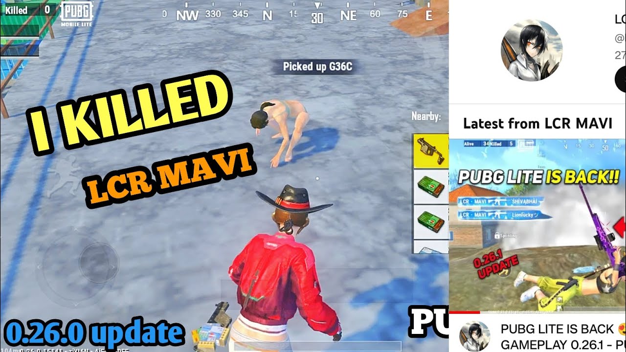 I👍KILLED_@lcr_mavi || pubg🪩mobile ll lite #dypbinod #pubglite #lcrmavi