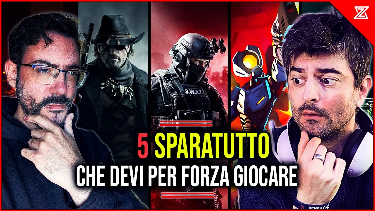 ⁩BASTA COD! 5 VIDEOGIOCHI SPARATUTTO che DEVI GIOCARE💥con ⁨@Robugin