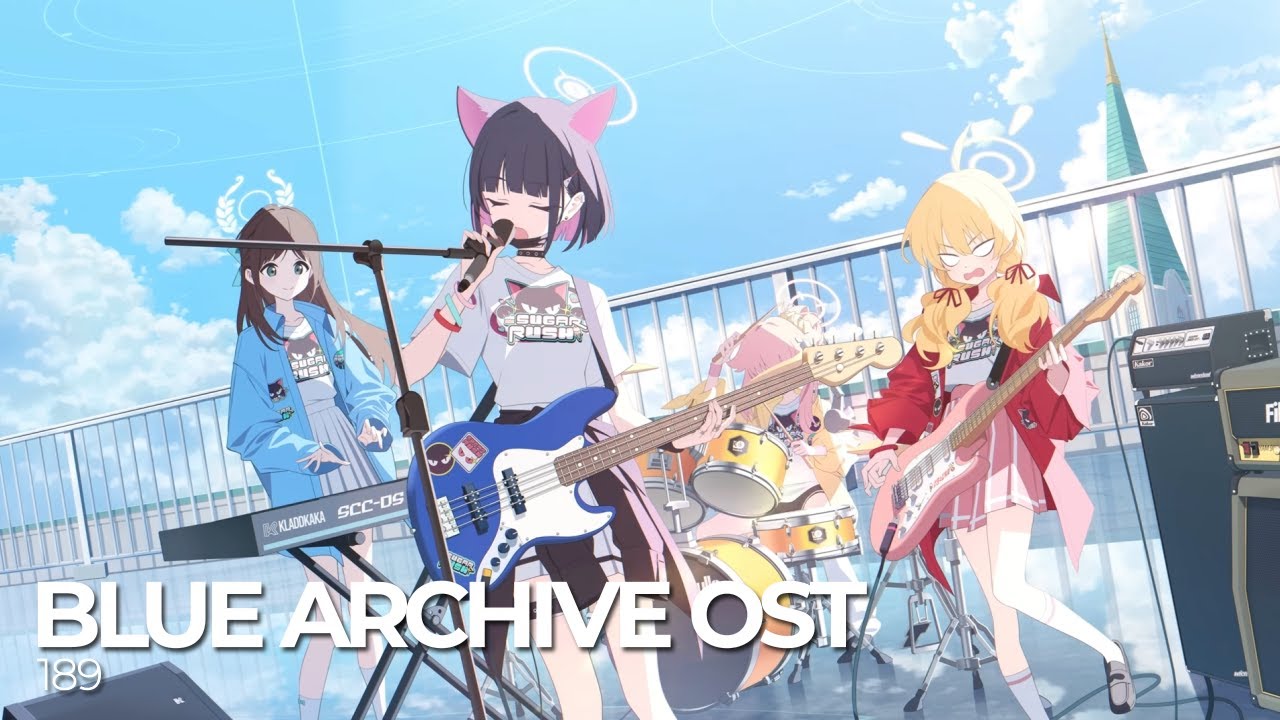ブルーアーカイブ Blue Archive OST 189. Bluemark Canvas (-ive aLIVE! Event BGM)