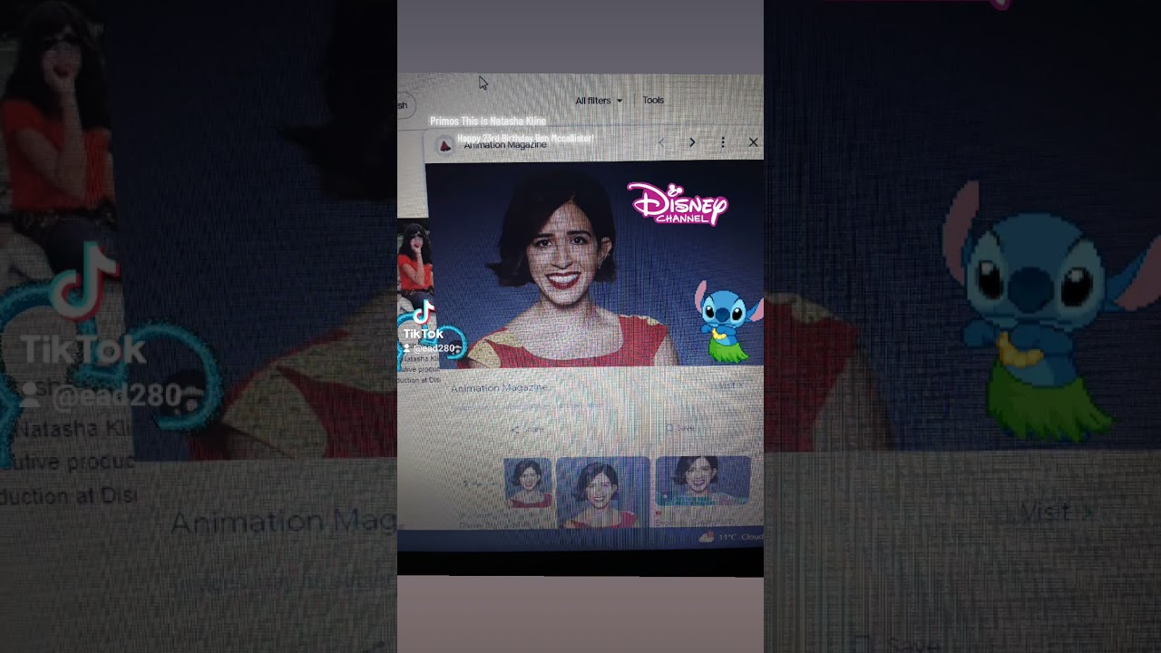 Primos This Is Natasha Kline #mlb @disneychannelanimation #natasha  #primos #liloandstitch #ben #oyeprimos
