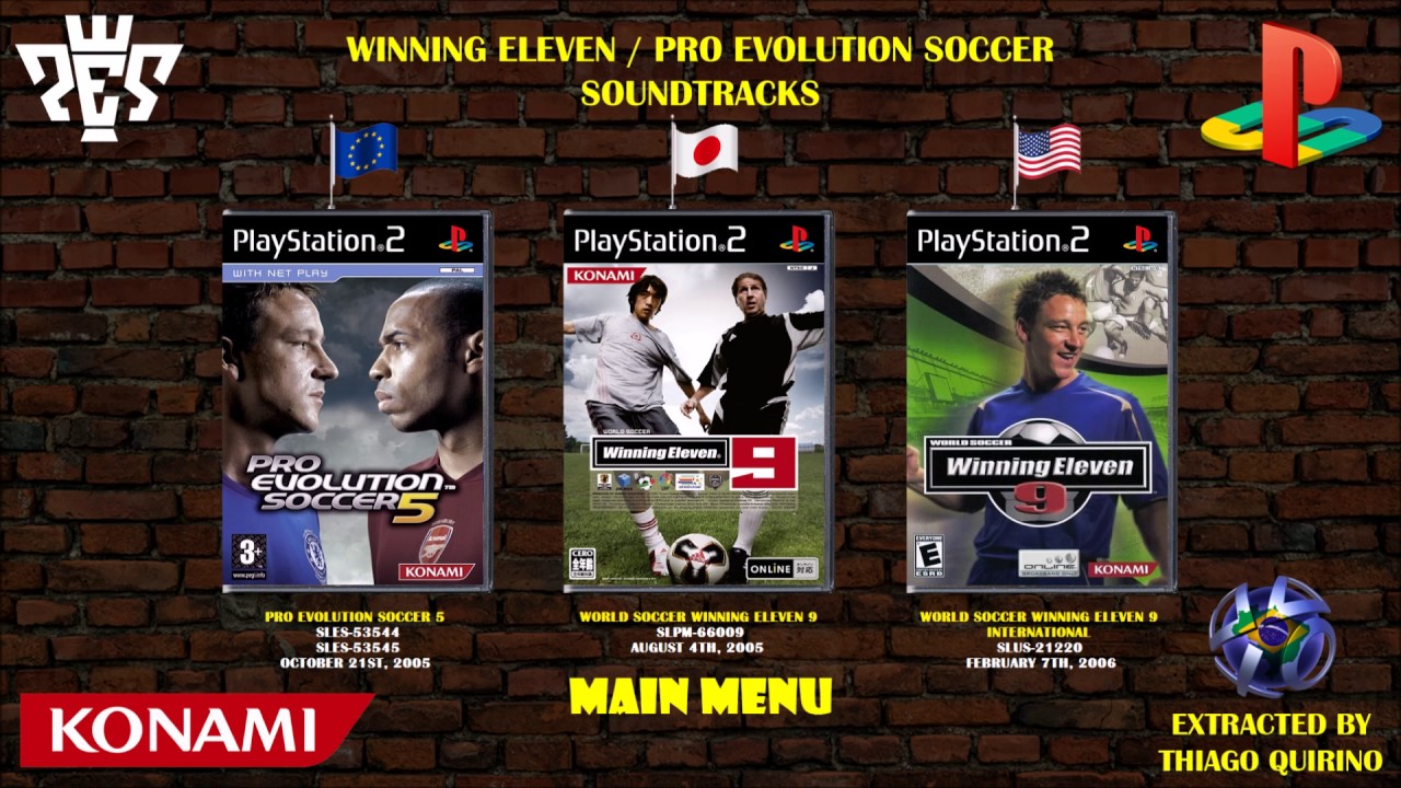 Soundtrack [Winning Eleven 9, Pro Evolution Soccer 5] Main Menu