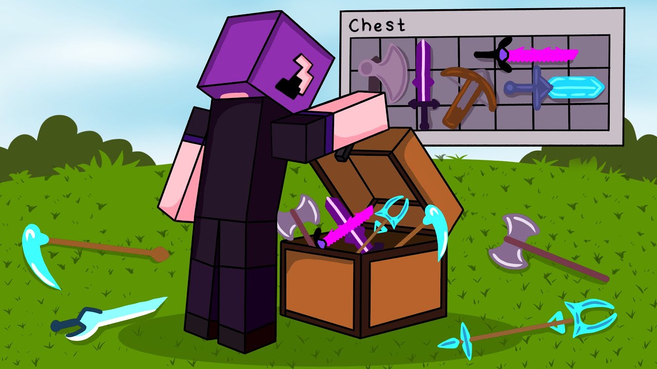 Trollando meus Amigos Com BAÚ OP MINECRAFT