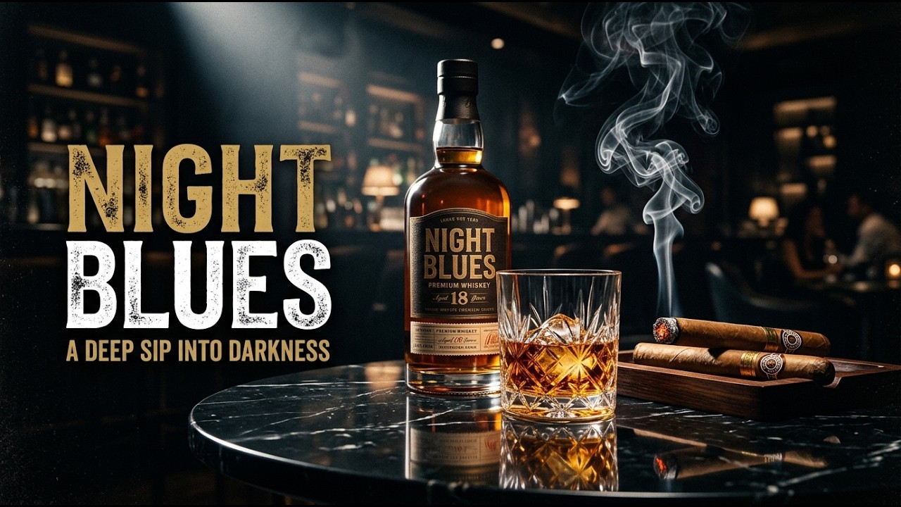 Whiskey Blues 🥃 Deep Alcoholic Blues Music for Late Night Drinking and Lonely Soul Vibes